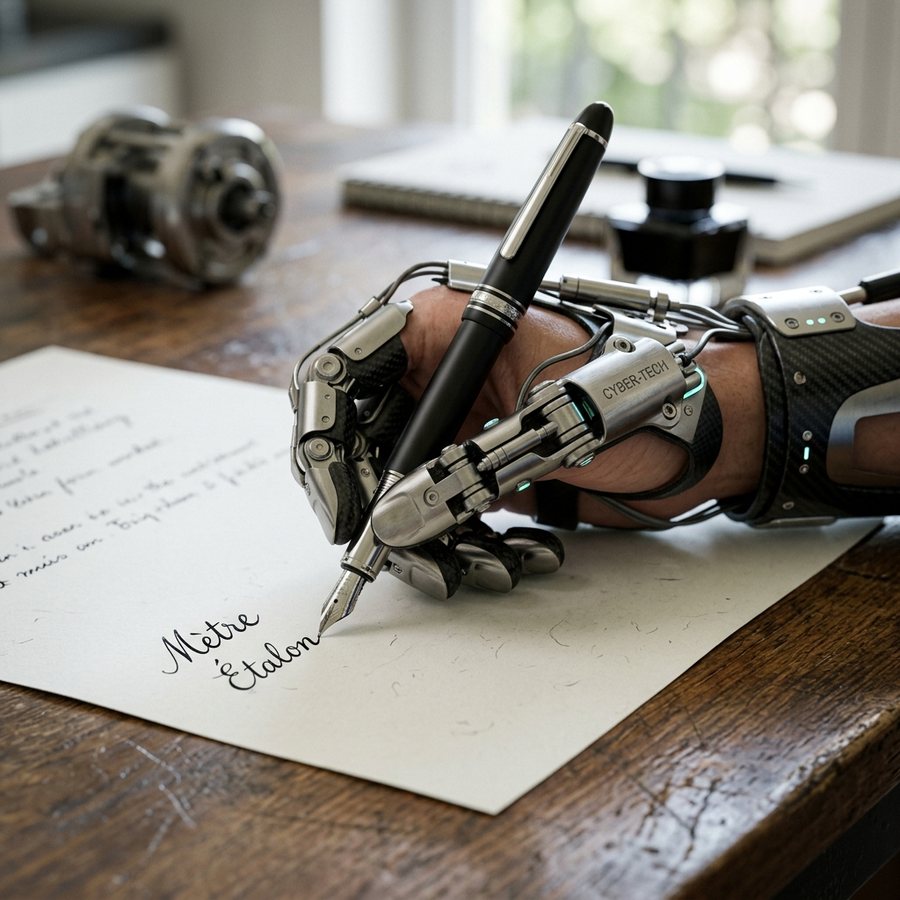 The cognitive exoskeleton and mechanical calligraphy